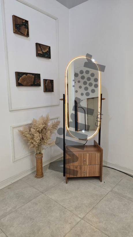 آینه قدی LED مدل نورا مناسب دکوراسیون مدرن و مینیمال